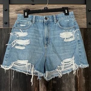 American eagle jean shorts